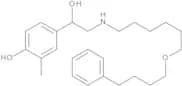 (1RS)-1-(4-Hydroxy-3-methylphenyl)-2-[[6-(4-phenylbutoxy)hexyl]amino]ethanol