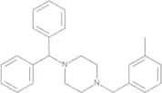 1-(Diphenylmethyl)-4-[(3-methylphenyl)methyl]piperazine