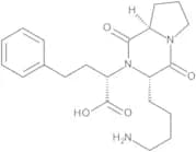(2S)-2-[(3S,8aR)-3-(4-Aminobutyl)-1,4-dioxohexahydropyrrolo[1,2-a]pyrazin-2(1H)-yl]-4-phenylbutano…