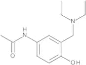 4-Acetamido-2-diethylaminomethylphenol