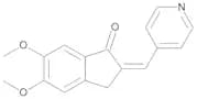 5,6-Dimethoxy-2-[(4-pyridyl)methylene]indan-1-one