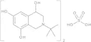 (4RS)-2-(1,1-Dimethylethyl)-1,2,3,4-tetrahydroisoquinoline-4,6,8-triol Hemisulphate