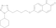 3,4-Dehydrocilostazol (6-[4-(1-Cyclohexyl-1H-tetrazol-5-yl)-butoxy]-1H-quinolin-2-one)