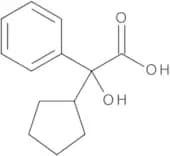 2-(RS)-Cyclopentyl-2-hydroxy-2-phenylacetic Acid (α-Cyclopentylmandelic Acid)