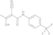(2Z)-2-Cyano-3-hydroxy-N-[4-(trifluoromethyl)phenyl]but-2-enamide (Teriflunomide)