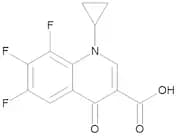 1-Cyclopropyl-6,7,8-trifluoro-1,4-dihydro-4-oxoquinoline-3-carboxylic Acid