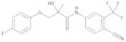 (2RS)-N-[4-Cyano-3-(trifluoromethyl)phenyl]-3-[(4-fluorophenyl)sulfanyl]-2-hydroxy-2-methylpropana…