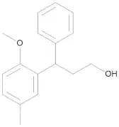 (3RS)-3-(2-Methoxy-5-methylphenyl)-3-phenylpropan-1-ol