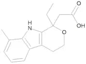 2-[(1RS)-1-Ethyl-8-methyl-1,3,4,9-tetrahydropyrano[3,4-b]indol-1-yl]acetic Acid (8-Methyl Etodolac)