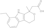 2-[(1RS)-8-Ethyl-1-methyl-1,3,4,9-tetrahydropyrano[3,4-b]indol-1-yl]acetic Acid (1-Methyl Etodolac)