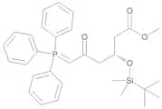 Methyl (3R)-3-[tert-Butyl(dimethyl)silyl]oxy-5-oxo-6-(triphenylphosphanylidene)hexanoate