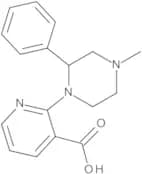2-(4-Methyl-2-phenylpiperazin-1-yl)pyridine-3-carboxylic Acid
