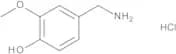 4-(Aminomethyl)-2-methoxyphenol Hydrochloride (Vanillylamine Hydrochloride)