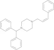 (Z)-1-(Diphenylmethyl)-4-(3-phenylprop-2-enyl)piperazine