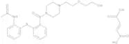 N-(2-[[2-([4-[2-(2-Hydroxyethoxy)ethyl]piperazin-1-yl]carbonyl)phenyl]thio]phenyl)acetamide Fumara…