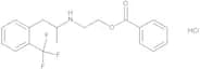 2-[[(1RS)-1-Methyl-2-[2-(trifluoromethyl)phenyl]ethyl]amino]ethyl Benzoate Hydrochloride