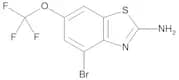 4-Bromo-6-(trifluoromethoxy)-2-benzothiazolamine (4-Bromoriluzole)