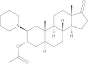 2β-(Piperidin-1-yl)-17-oxo-5α-androstan-3α-yl Acetate