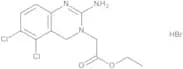 Ethyl 2-(5,6-Dichloro-2-imino-1,2-dihydroquinazolin-3(4H)-yl)acetate Hydrobromide
