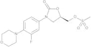 (5R)-[3-(3-Fluoro-4-morpholinophenyl)-2-oxooxazolidin-5-yl]methyl Methanesulfonate