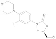(5R)-5-(Chloromethyl)-3-[3-fluoro-4-(4-morpholinyl)phenyl]-2-oxazolidinone