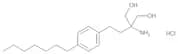 2-Amino-2-[2-(4-heptylphenyl)ethyl]-1,3-propanediol Hydrochloride (Fingolimod Heptyl Analogue)