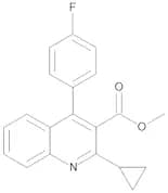 Methyl 2-Cyclopropyl-4-(4-fluorophenyl)-3-quinolinecarboxylate