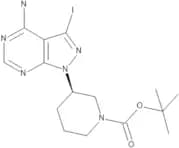 (R)-tert-Butyl 3-(4-amino-3-iodo-1H-pyrazolo[3,4-d]pyrimidin-1-yl)piperidine-1-carboxylate
