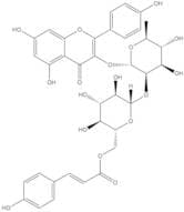 Kaempferol 3-O-β-D-(6''-p-coumaroyl)glucopyranosyl(1-2)-α-L-rhamnopyranoside