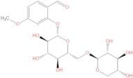 4-Methoxy-2-[(6-O-β-D-xylopyranosyl-β-D-glucopyranosyl)oxy]benzaldehyde
