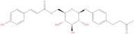 4-(3-oxobutyl)phenyl 6-O-[(2E)-3-(4-hydroxyphenyl)prop-2-enoyl]-β-D-glucopyranoside