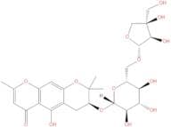 6"-apiosyl sec-O-glucosylhamaudol