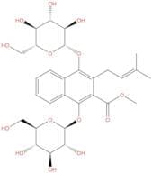 Methyl 1,4-bisglucosyloxy-3-prenyl-2-naphthoate