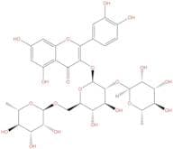 Quercetin 3-O-rutinoside-(1→2)-O-rhamnoside