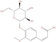 cis-Ferulic acid 4-O-β-D-glucopyranoside