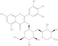 Myricetin 3-O-β-D-xylopyranosyl(1-2)-β-D-glucopyranoside
