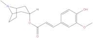 Tropanyl 3-hydroxy-4-methoxycinnamate