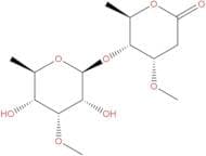 6-Deoxy-3-O-methyl-β-allopyranosyl(1→4)-β-cymaronic acid δ-lactone
