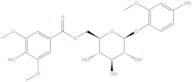 4-Hydroxy-2-methoxyphenol 1-O-(6-O-syringoyl)glucoside