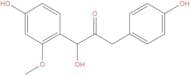 1-Hydroxy-1-(4-hydroxy-2-methoxyphenyl)-3-(4-hydroxyphenyl)propan-2-one
