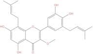 5,7,3',4'-Tetrahydroxy-3-methoxy-8,5'-diprenylflavone