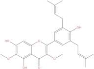 5,7,4'-Trihydroxy-3,6-dimethoxy-3',5'-diprenylflavone