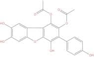 1,2-Diacetoxy-4,7,8-trihydroxy-3-(4-hydroxyphenyl)dibenzofuran
