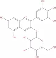 Delphinidin-3-O-galactoside chloride