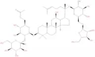 β-D-Glucopyranoside, (3β,12β)-20-[(6-O-α-L-arabinofuranosyl-β-D-glucopyranosyl)oxy]-12-hydroxydamm…