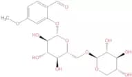4-Methoxy-2-[(6-O-β-D-xylopyranosyl-β-D-glucopyranosyl)oxy]benzaldehyde
