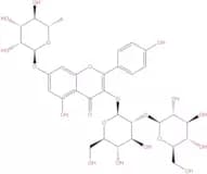 Kaempferol 3-sophoroside-7-rhamnoside