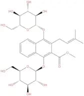 Methyl 1,4-bisglucosyloxy-3-prenyl-2-naphthoate