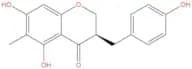 (3R)-5,7-Dihydroxy-6-methyl-3-(4'-hydroxybenzyl)chroman-4-one
