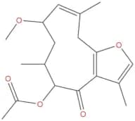 2-Methoxy-5-acetoxyfuranogermacr-1(10)-en-6-one